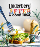Underberg en mesa después de comida como cierre aromático