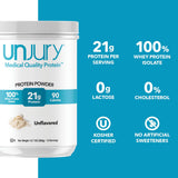 Unjury en receta de repostería, proteína que no altera sabor