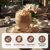 UNLEASH'D ORGANIC polvo incorporado en batido nutritivo