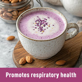 UNLEASH'D ORGANIC envase junto a objeto para comparar tamaño y porción