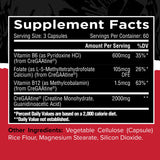 Unmatched CreGAAtine detalle de cápsulas que resalta pureza y textura