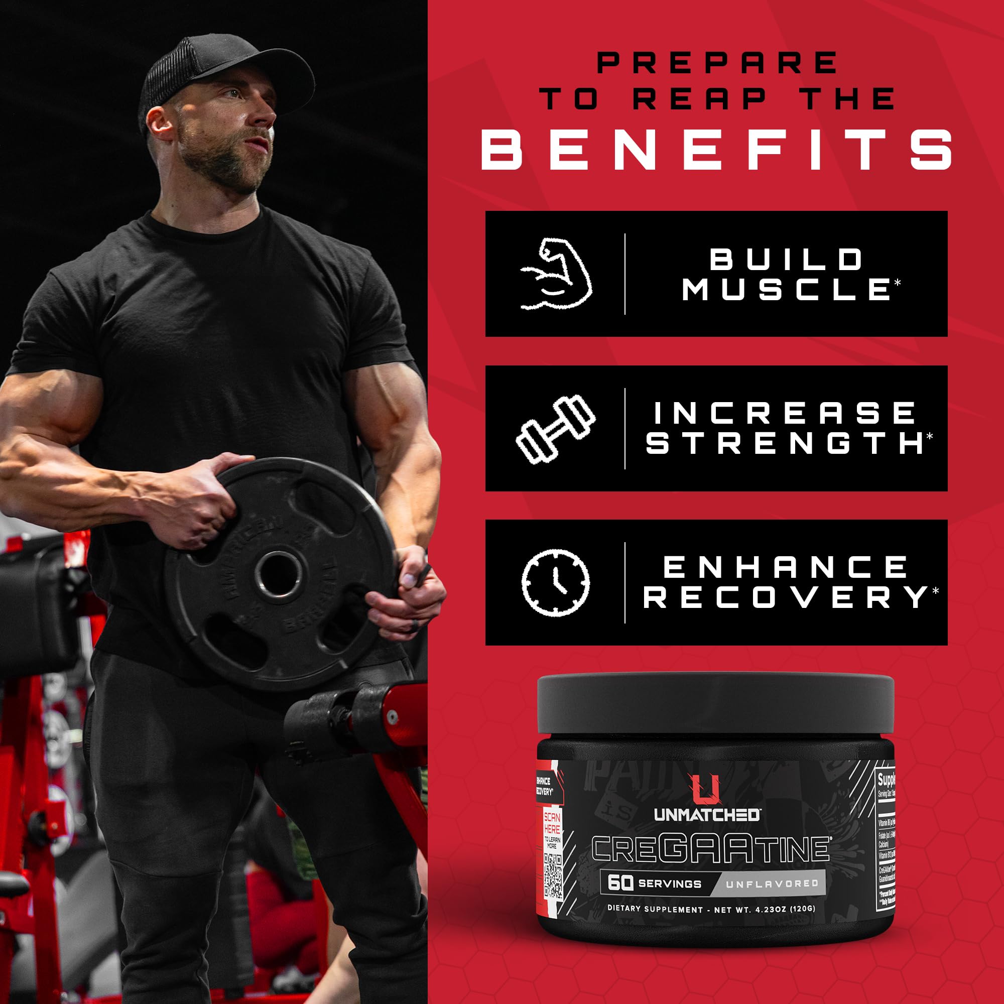 Batido preparado con CreGAAtine Unmatched en uso durante entrenamiento