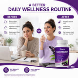 UOZXIL Elvera etiqueta nutricional legible con ingredientes y dosis clara