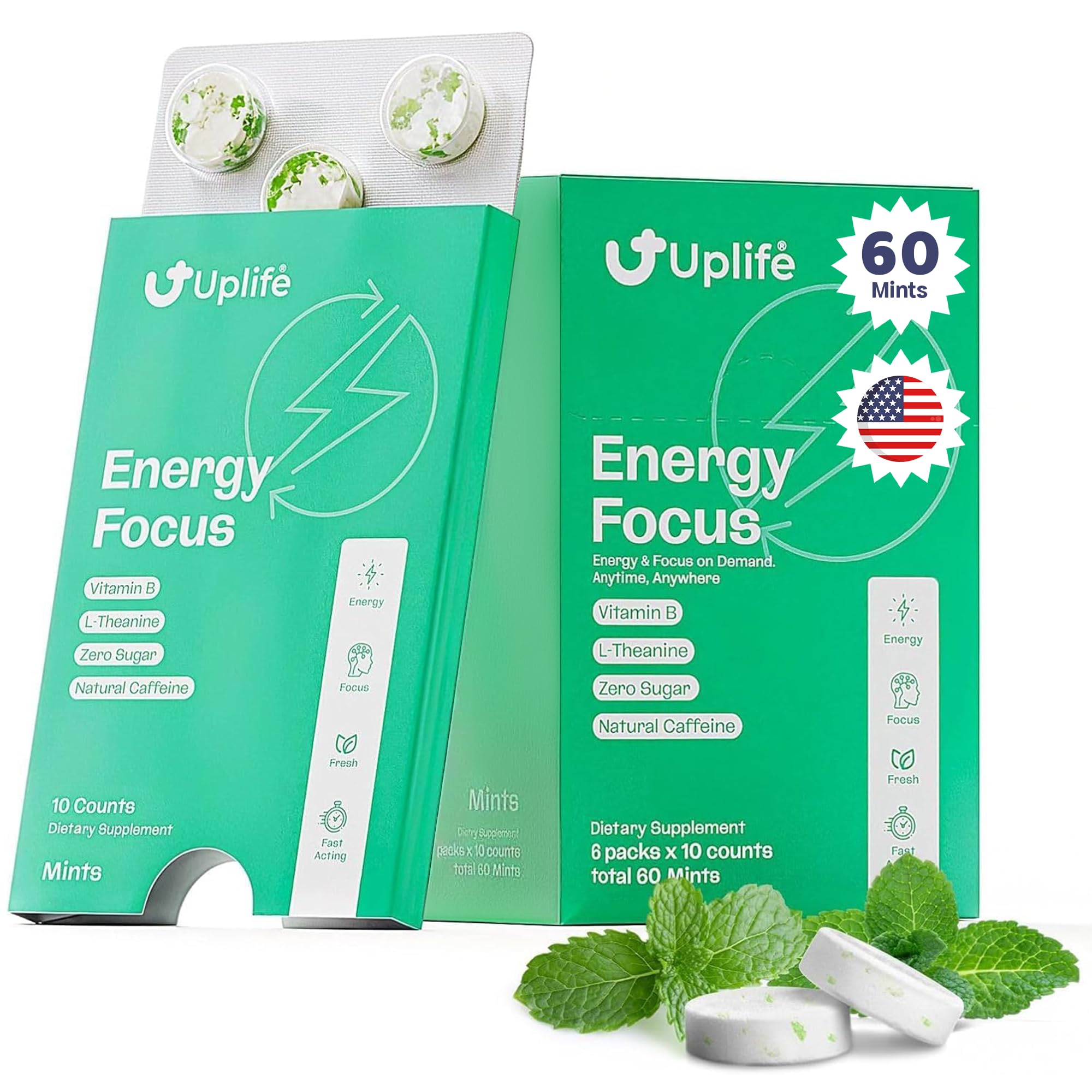 Uplife menta frontal paquete pequeño, energía portátil