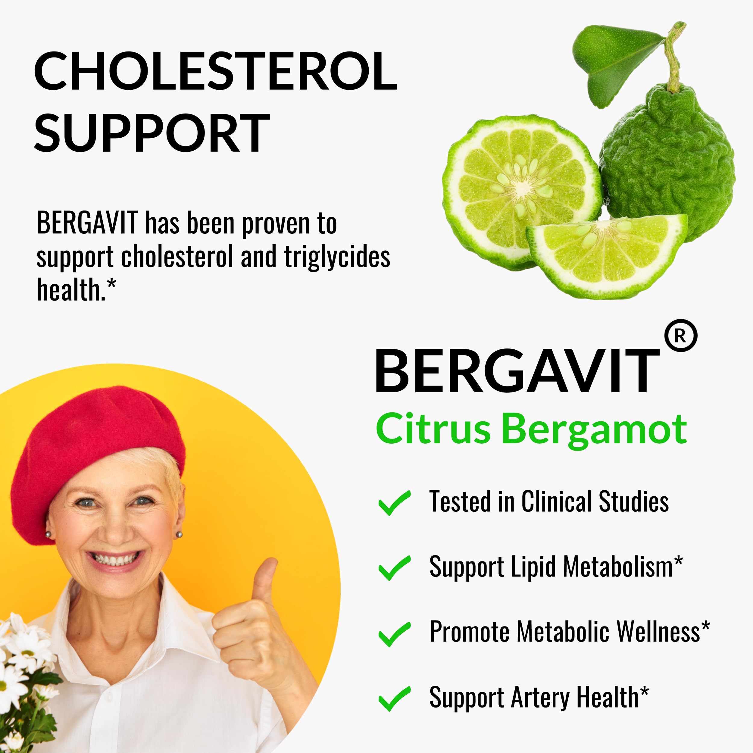 UpNourish comparación de tamaño de softgel en mano para escala visual