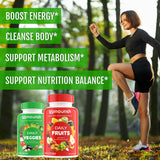 Etiqueta UpNourish con información nutricional y certificaciones claras