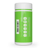 Etiqueta UpNourish con lista de ingredientes y sello de pruebas de terceros para confianza