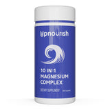 UpNourish frasco frontal mostrando 240 cápsulas y etiqueta clara