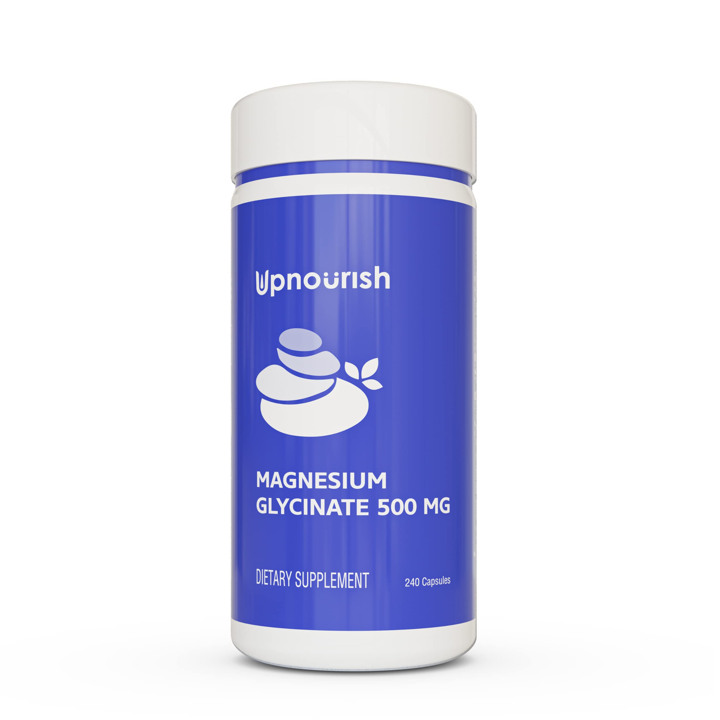 UpNourish frente del envase mostrando etiqueta clara y beneficios visibles