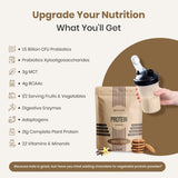 Superalimentos usados en UpNourish sobre mesa, aporte de micronutrientes