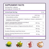 UpNourish cápsula en rutina matinal ilustrando uso diario