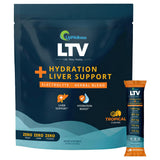 UpWellness LTV frente del empaque mostrando 30 sobres y beneficios visibles