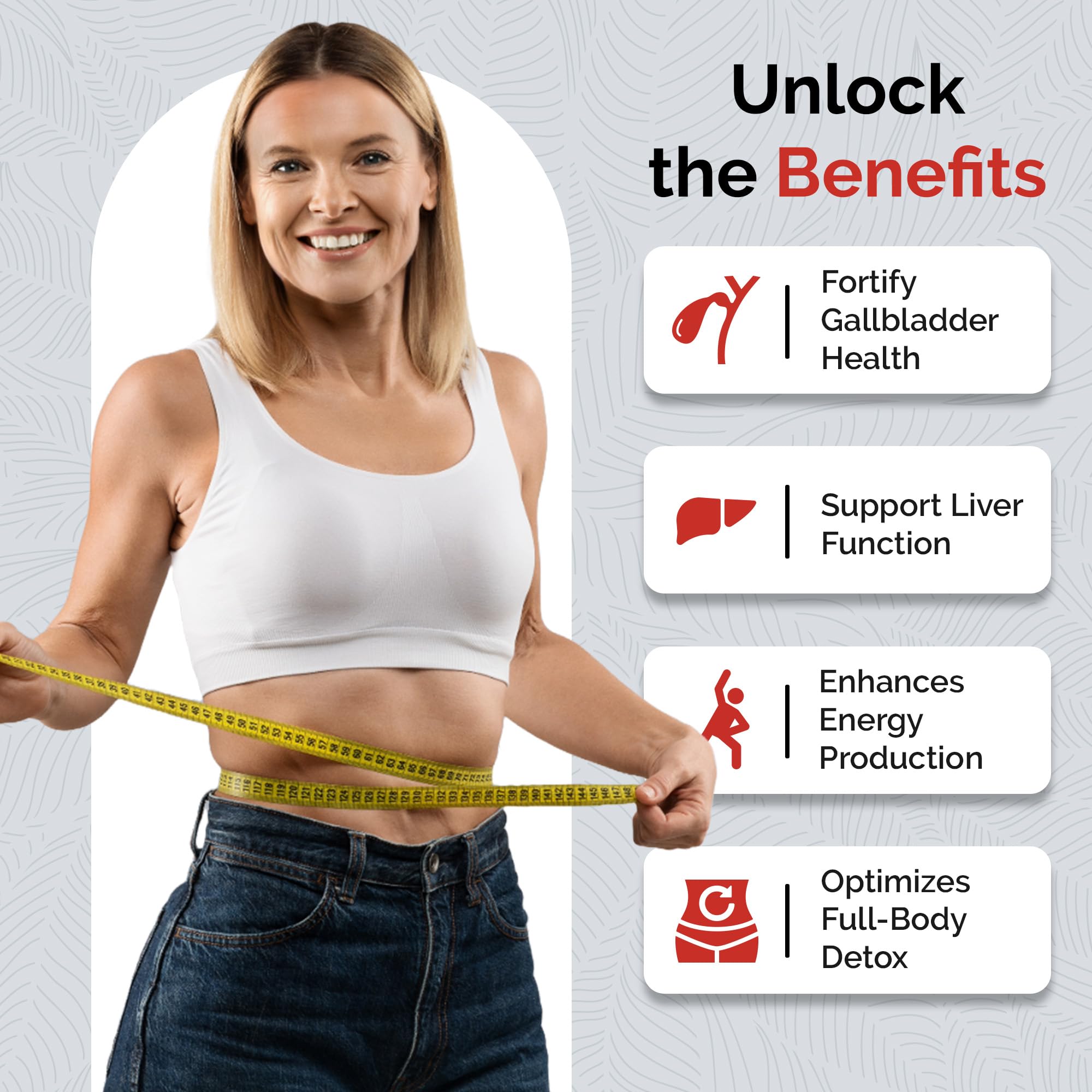 Persona tomando UpWellness Ultra Liver demostrando facilidad de uso
