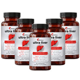 UpWellness frasco Ultra Liver vista frontal mostrando envase y cantidad