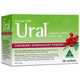 Ural paquete frontal con sobres de arándano, práctico y refrescante