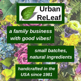 Urban ReLeaf uso en actividad exterior destacando conveniencia y frescura