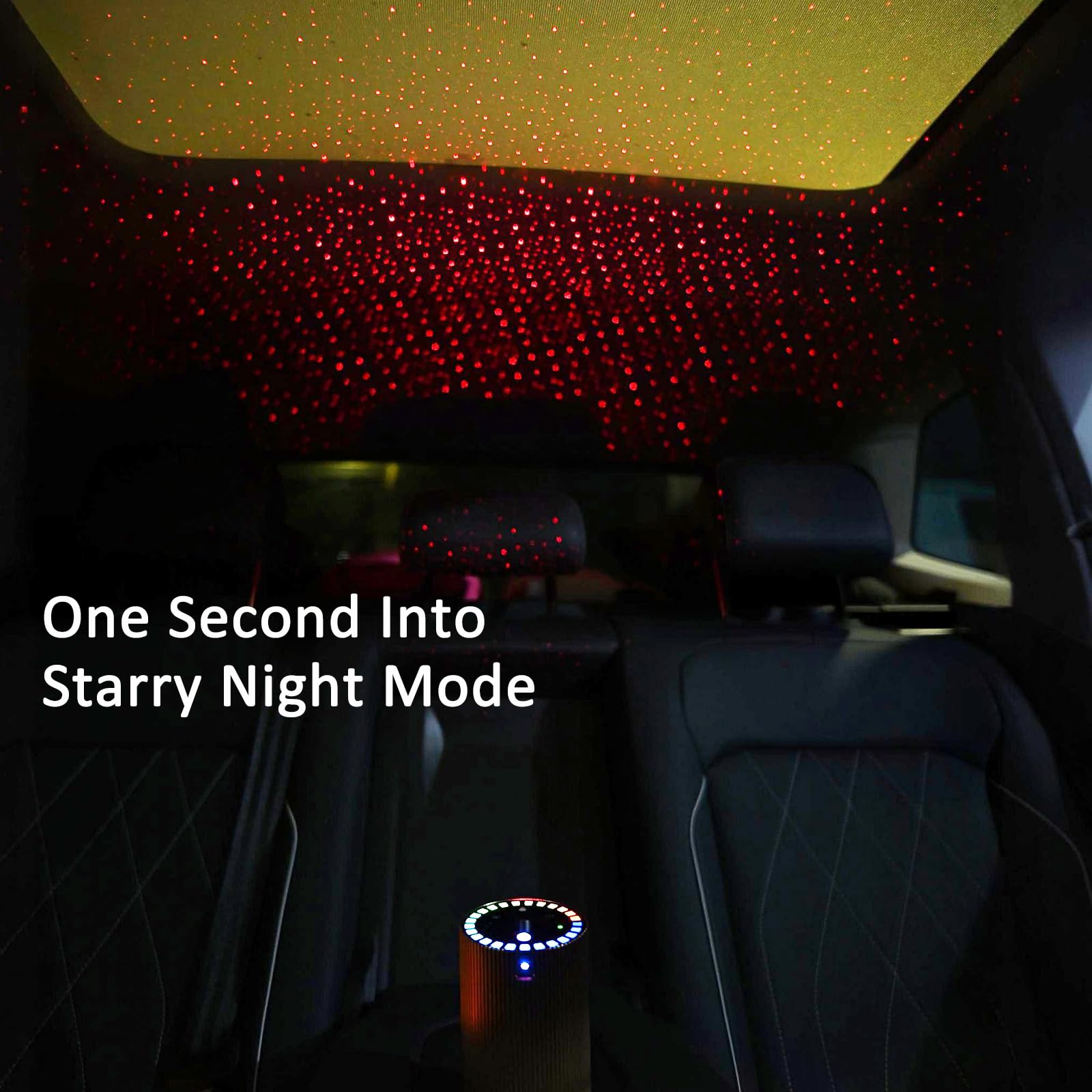 UrrSovv en portavasos de coche ofreciendo aroma estable durante viajes
