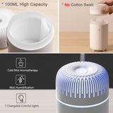 UrrSovv luces LED de colores creando ambiente relajante