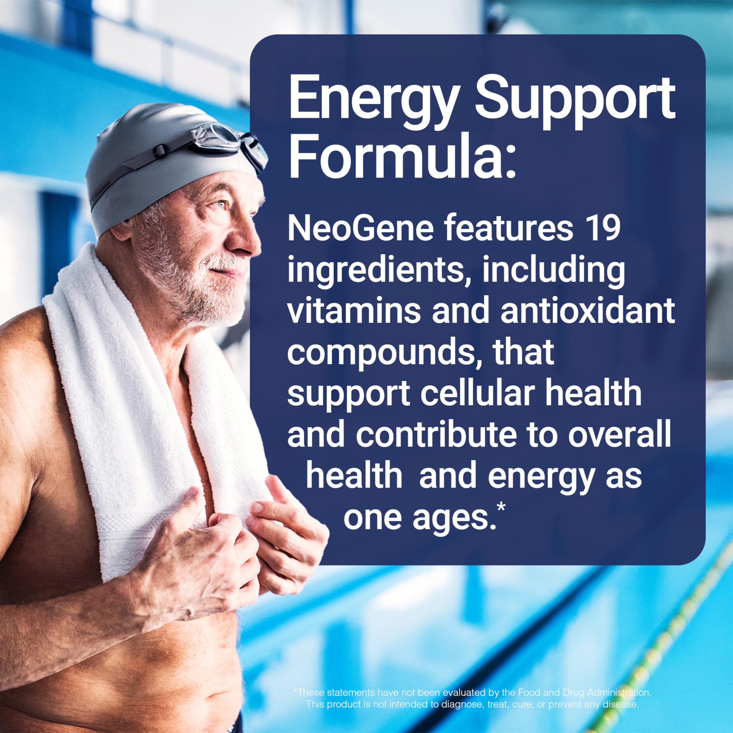 U.S. Doctors’ Clinical NeoGene etiqueta nutricional mostrando componentes