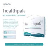 USANA primer plano de etiqueta e ingredientes clave para confianza