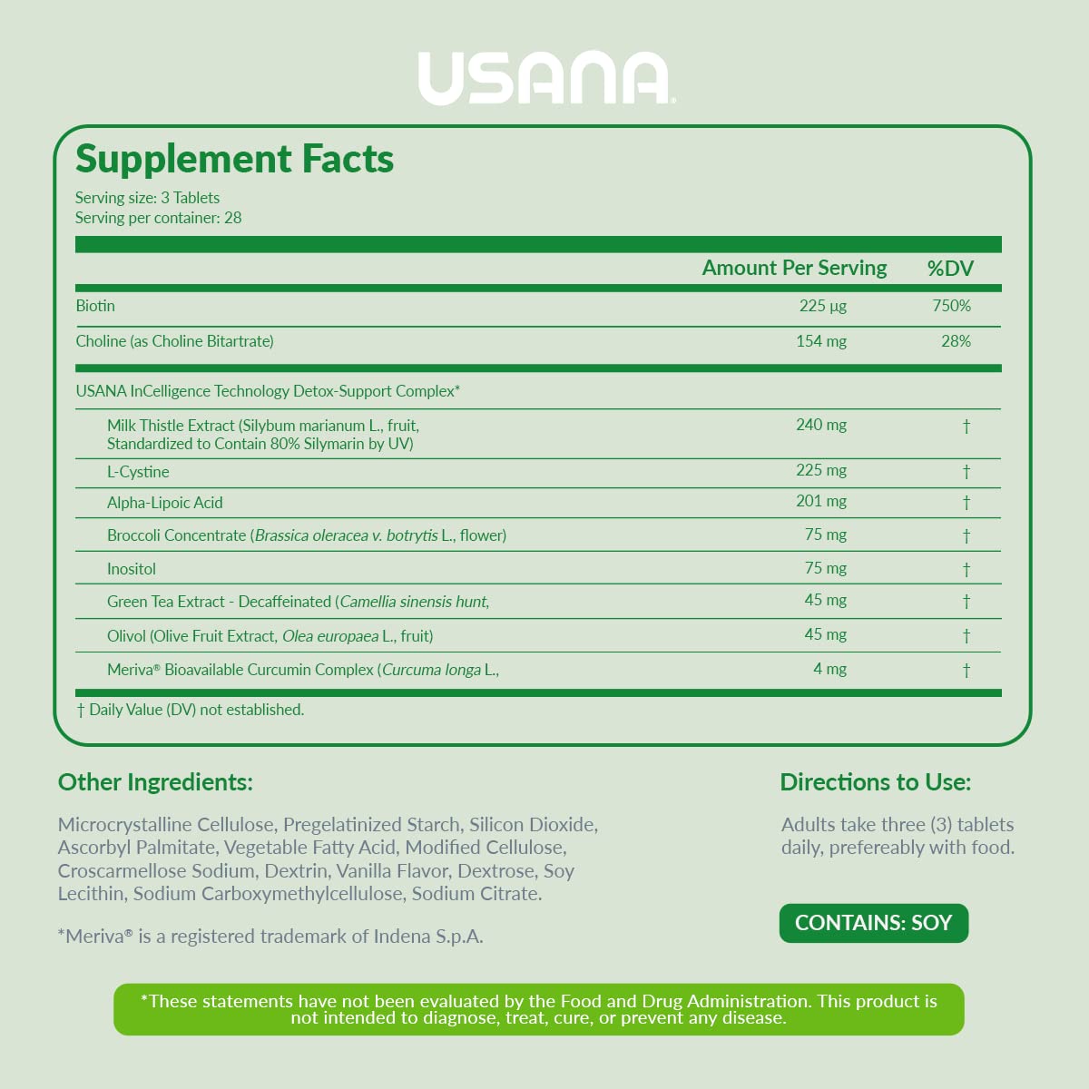 USANA primer plano de comprimido bicapas revela textura y calidad