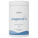 USANA MagneCal D frasco frontal mostrando presentación y beneficios