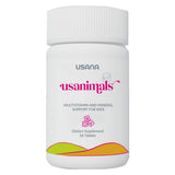 USANA empaque frontal Usanimals mostrando cantidad y diseño, útil para identificar producto