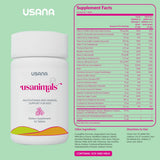 USANA tabletas masticables en forma de animales, atractivas para mejorar la aceptación infantil