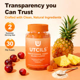 Utcils etiqueta nutricional ampliada con ingredientes dosificados y claros