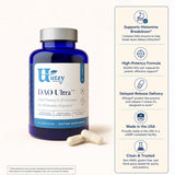 Utzy Naturals persona tomando cápsula antes de la comida como uso práctico