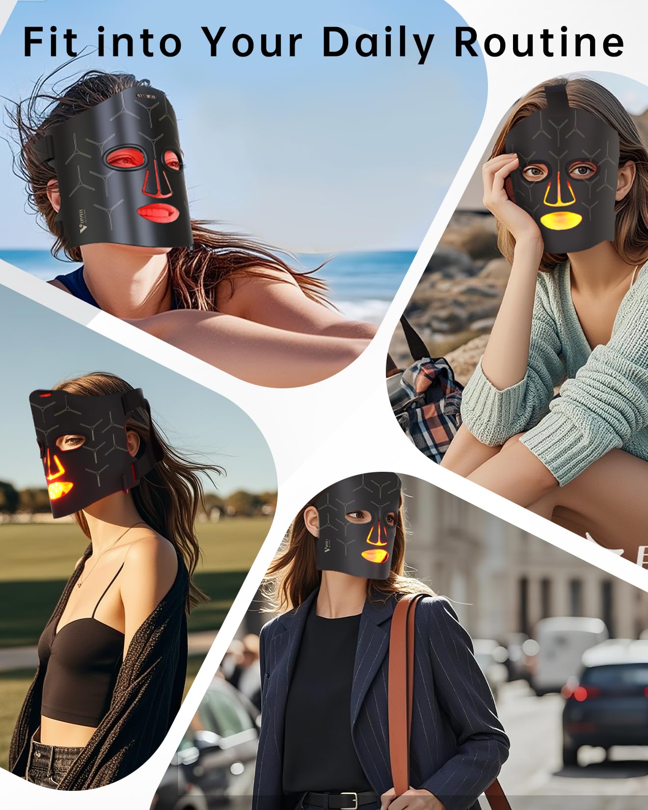 V VYM By Clinmate lentes integradas que evitan puntos calientes