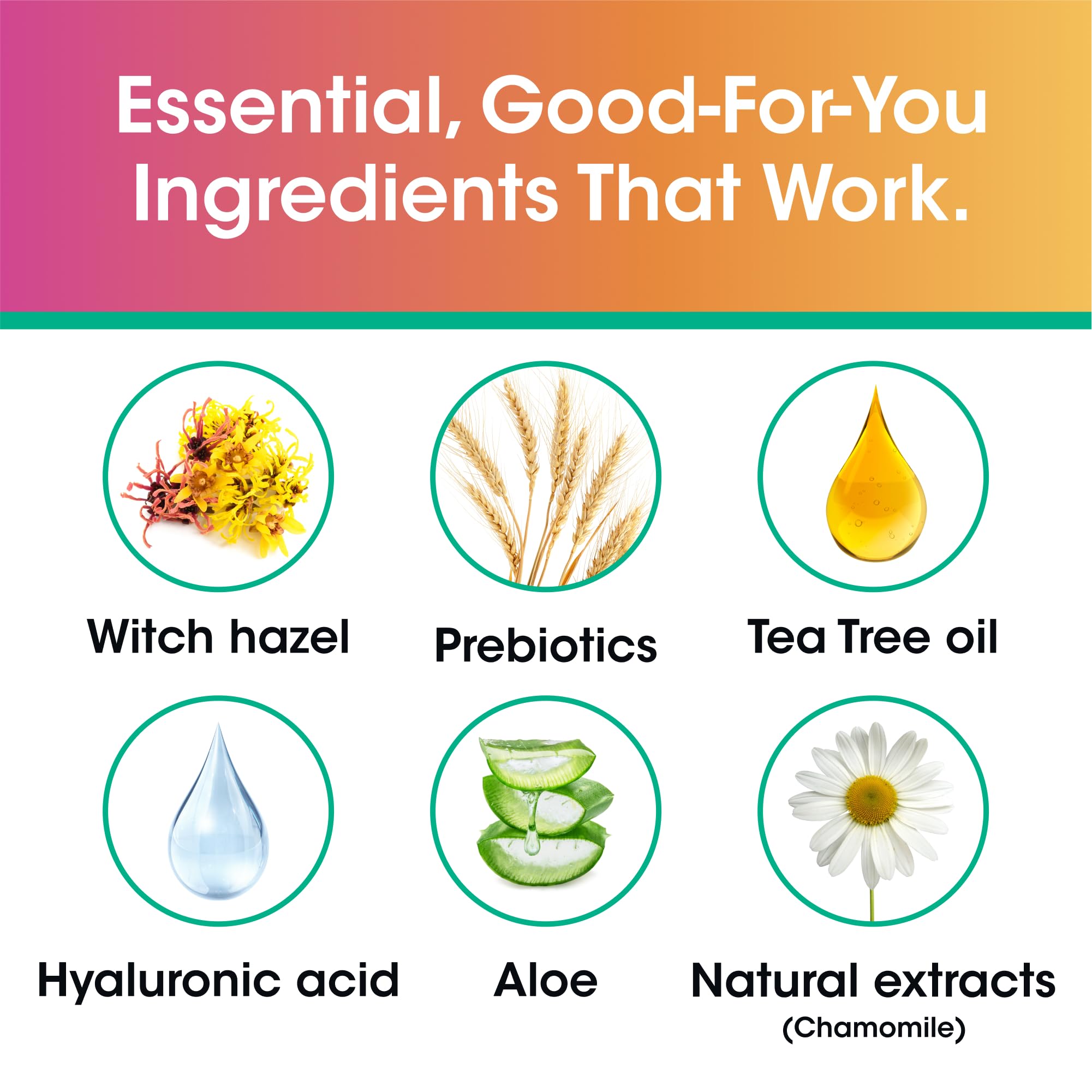 vH essentials etiqueta con ingredientes visibles y beneficios