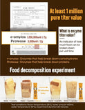VA비타민마을 comparación de tamaño del sobre en mano, formato monodosis portátil