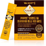 VA비타민마을 frente del paquete mostrando presentación de 30 sobres y conveniencia