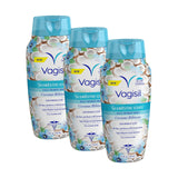 Vagisil botella frontal con aroma coconut hibiscus para limpieza suave