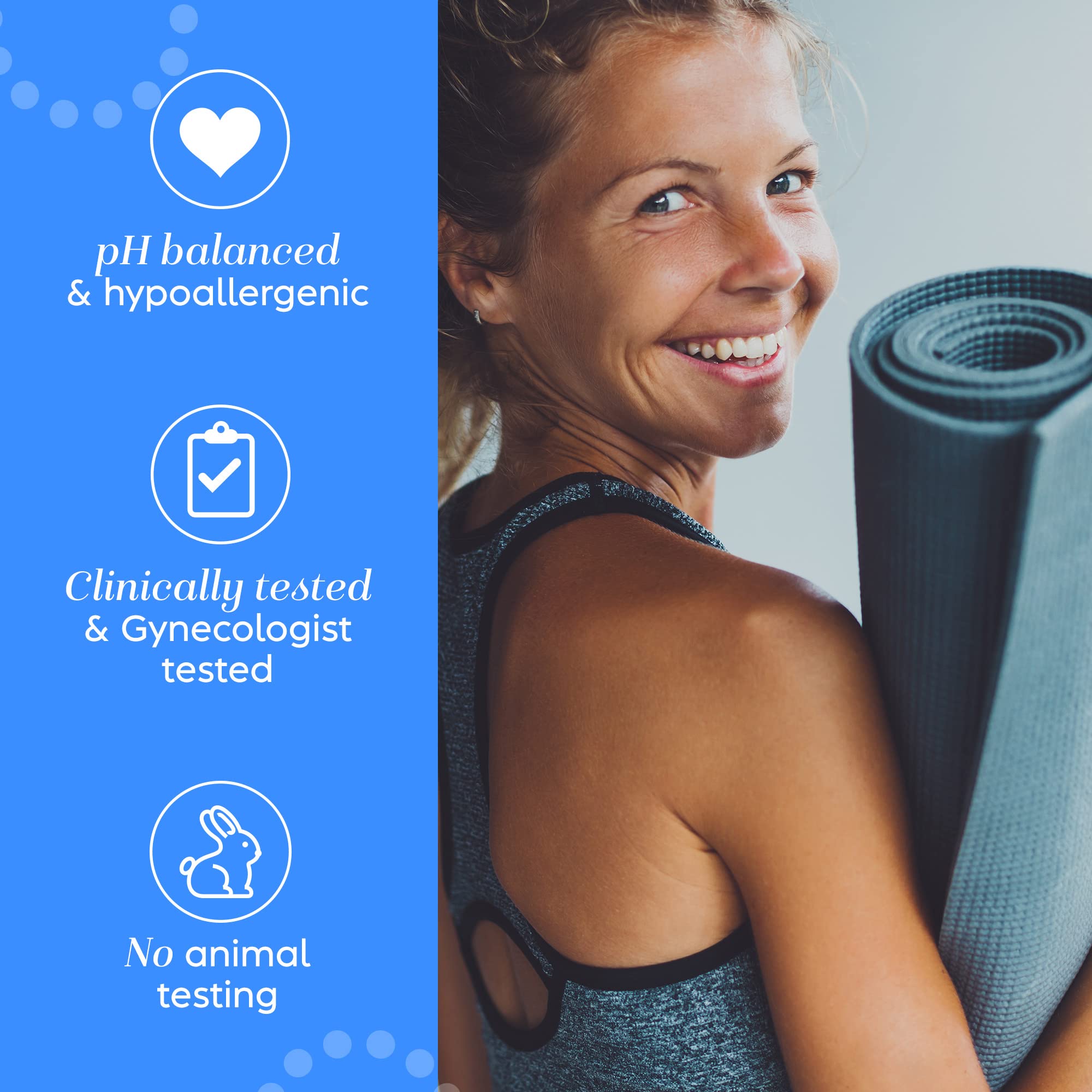 Vagisil comparación de tamaño 12 oz para visualizar cantidad y duración