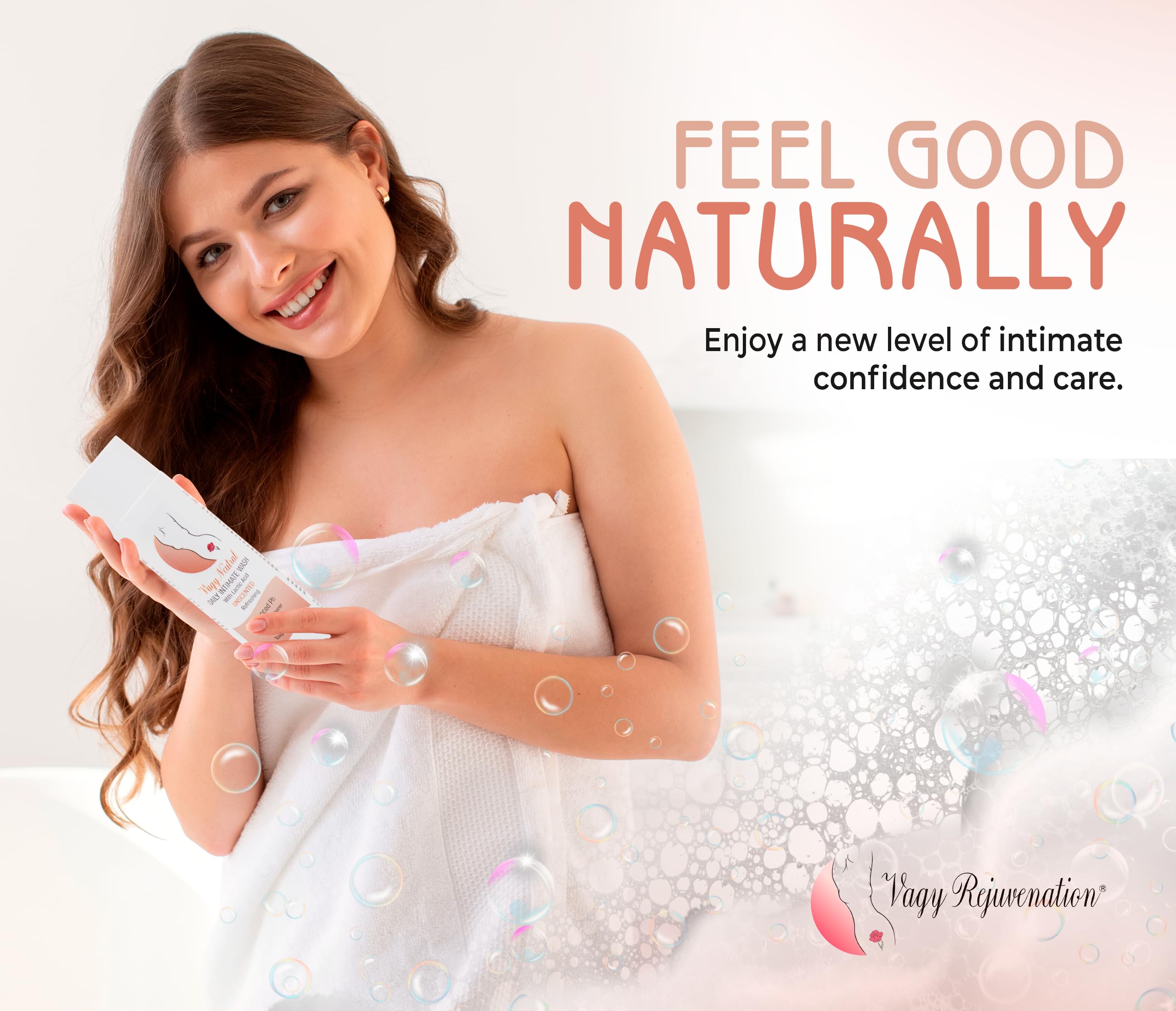 Vagy Rejuvenation ambiente de baño que sugiere rutina diaria fresca
