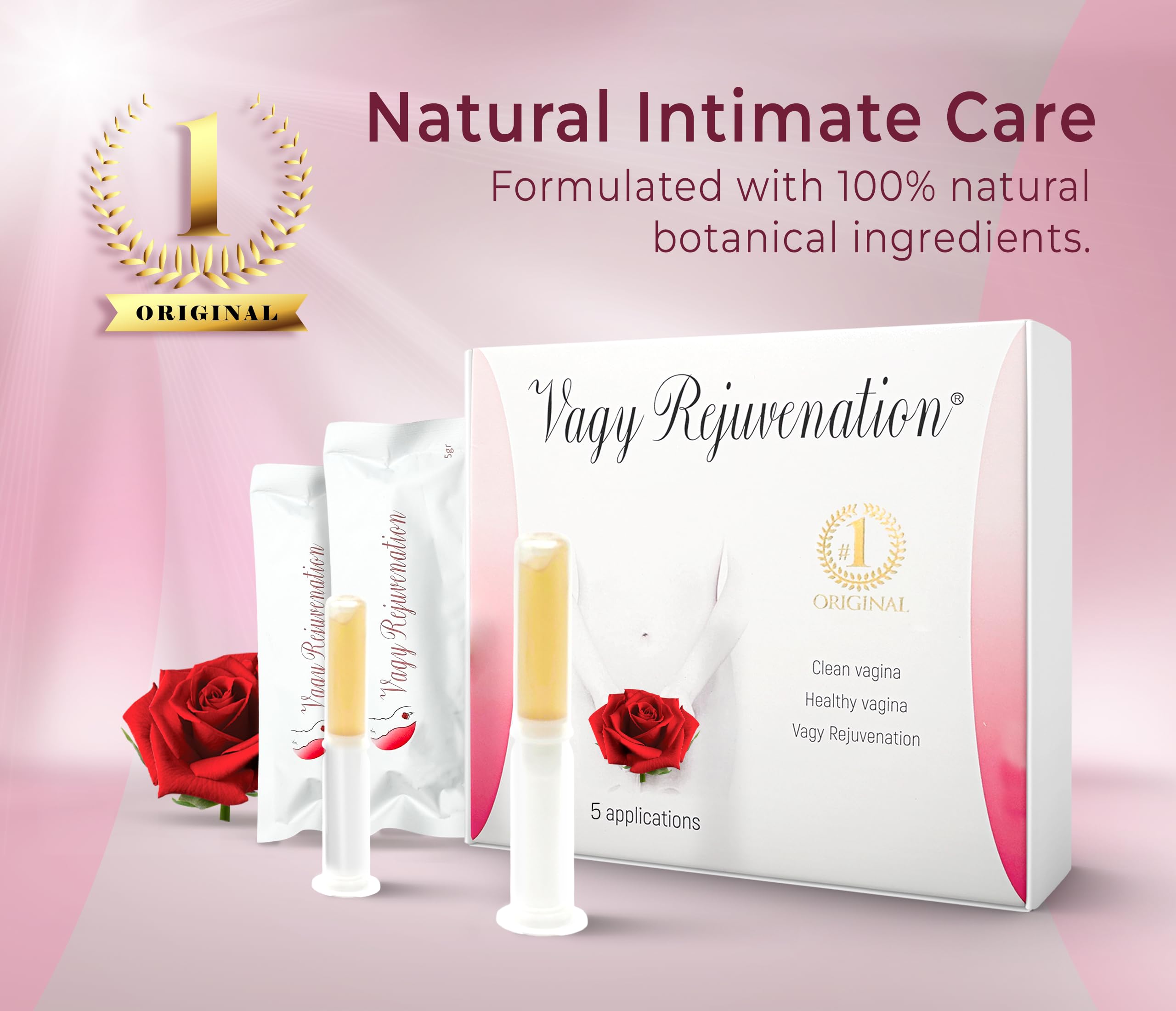 Vagy Rejuvenation ingredientes botánicos (aloe y azafrán) en primer plano, naturalidad y suavidad