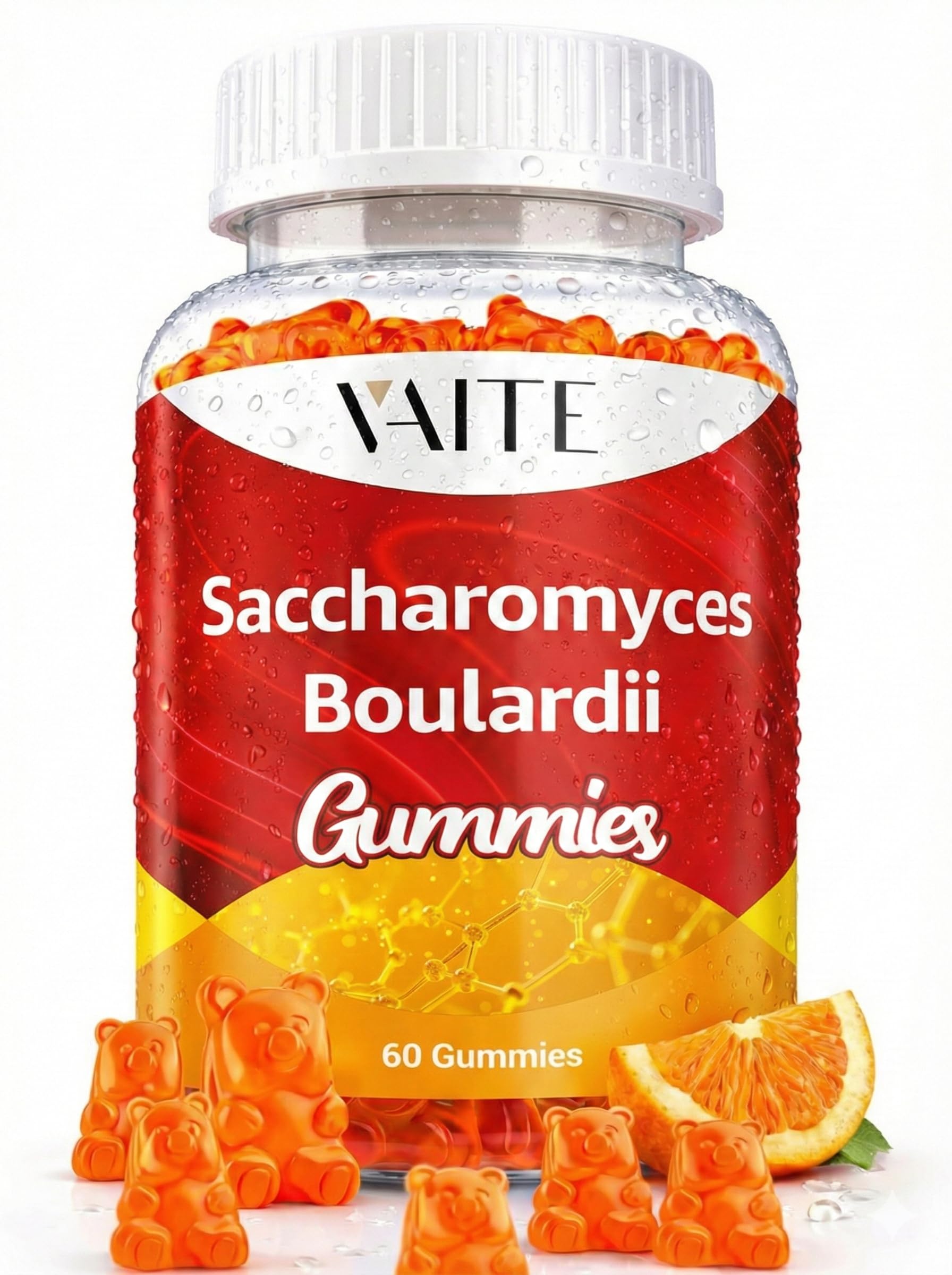VAITE gomitas frontal mostrando envase y conveniencia diaria