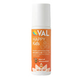 VAL roll-on frontal mostrando el envase y tapa, cómodo y portátil