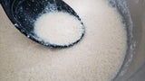 Vancouver Island Sea Salt nigari comparación tamaño botella, rendimiento por envase