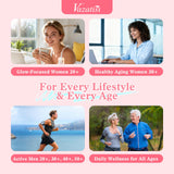 Detalle nutricional Vazatisi resaltando vitaminas y libre de azúcar