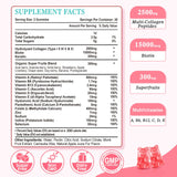 Vazatisi etiqueta con lista de ingredientes y vitaminas para confianza en calidad