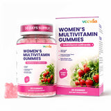 Vccvaa frontal del envase mostrando 60 gomitas y beneficios