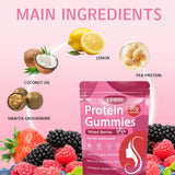 VDBHI etiqueta nutricional mostrando proteína y vitaminas