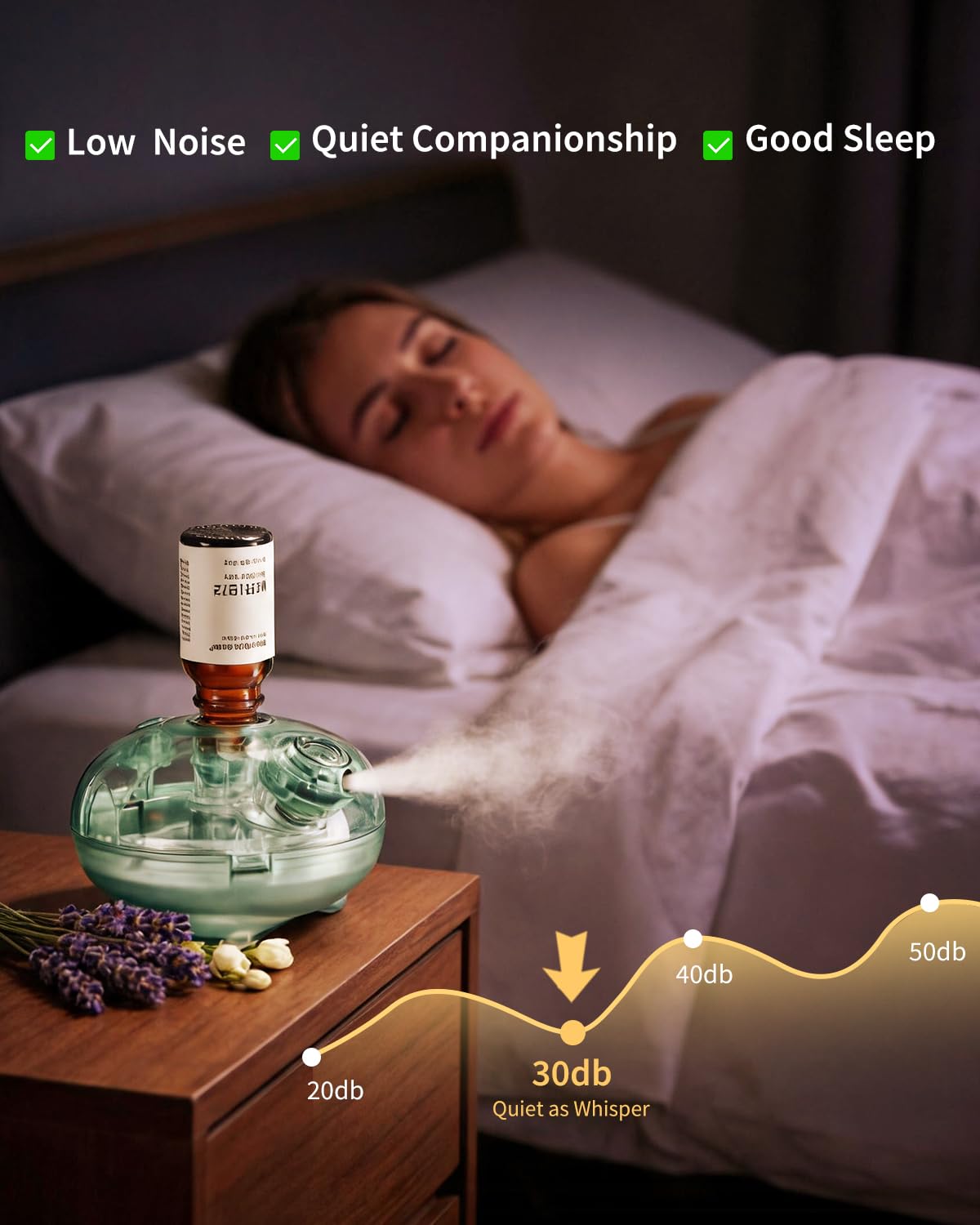 VEDA TINDA SCENT difusor en uso en salón para crear ambiente acogedor