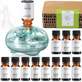 VEDA TINDA SCENT difusor frontal mostrando diseño portátil y elegante