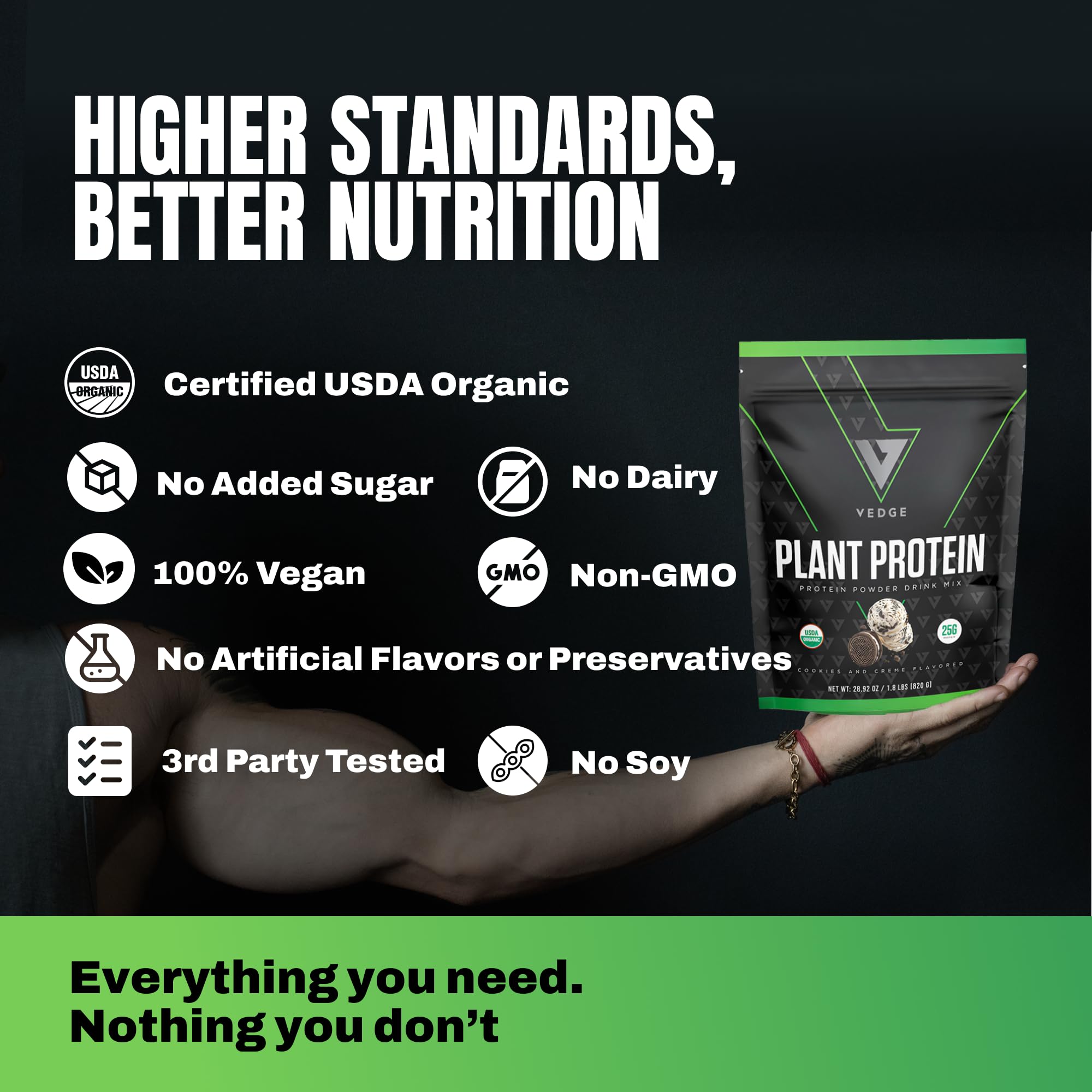 VEDGE batido en shaker listo para consumo y fácil preparación