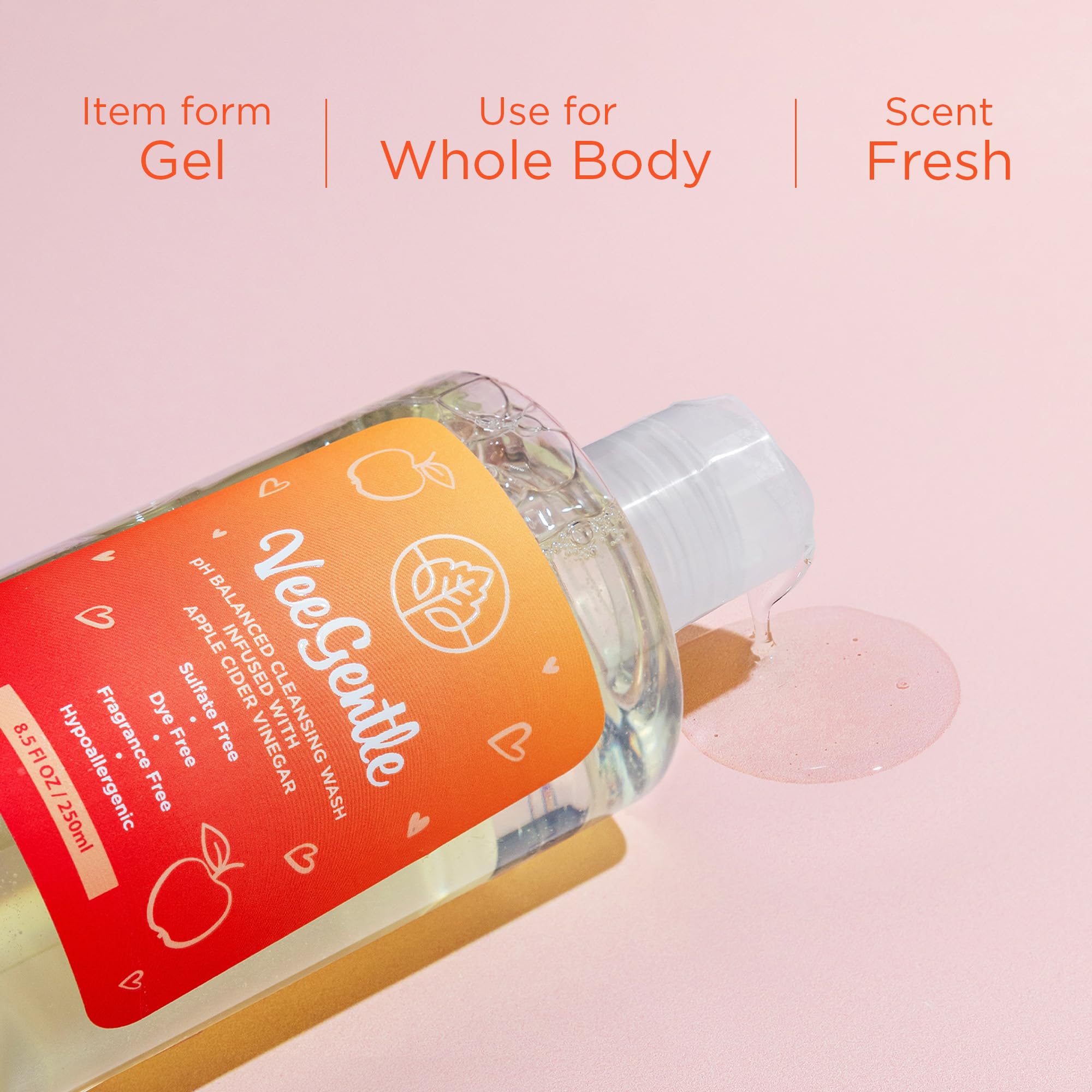 VeeFresh VeeGentle en baño estilo relajado aportando frescura diaria