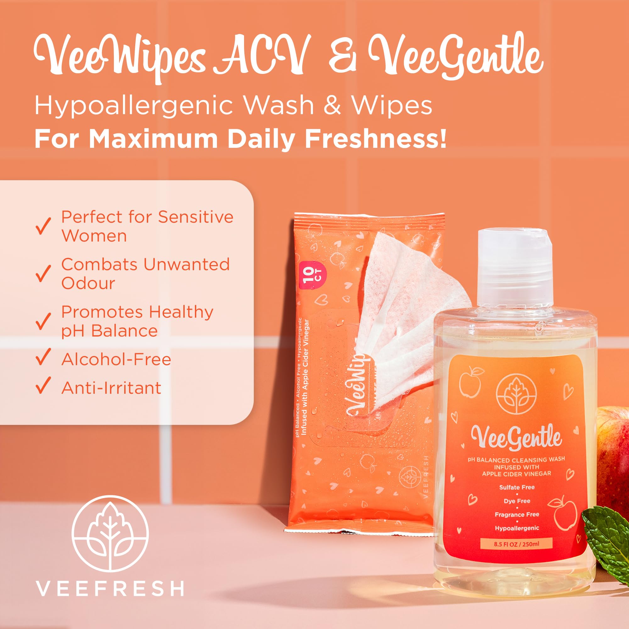 VeeFresh VeeGentle textura cercana que muestra espuma ligera y suavidad
